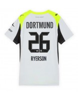 Borussia Dortmund Julian Ryerson #26 Venkovní Dres pro Dámské 2025-26 Krátký Rukáv